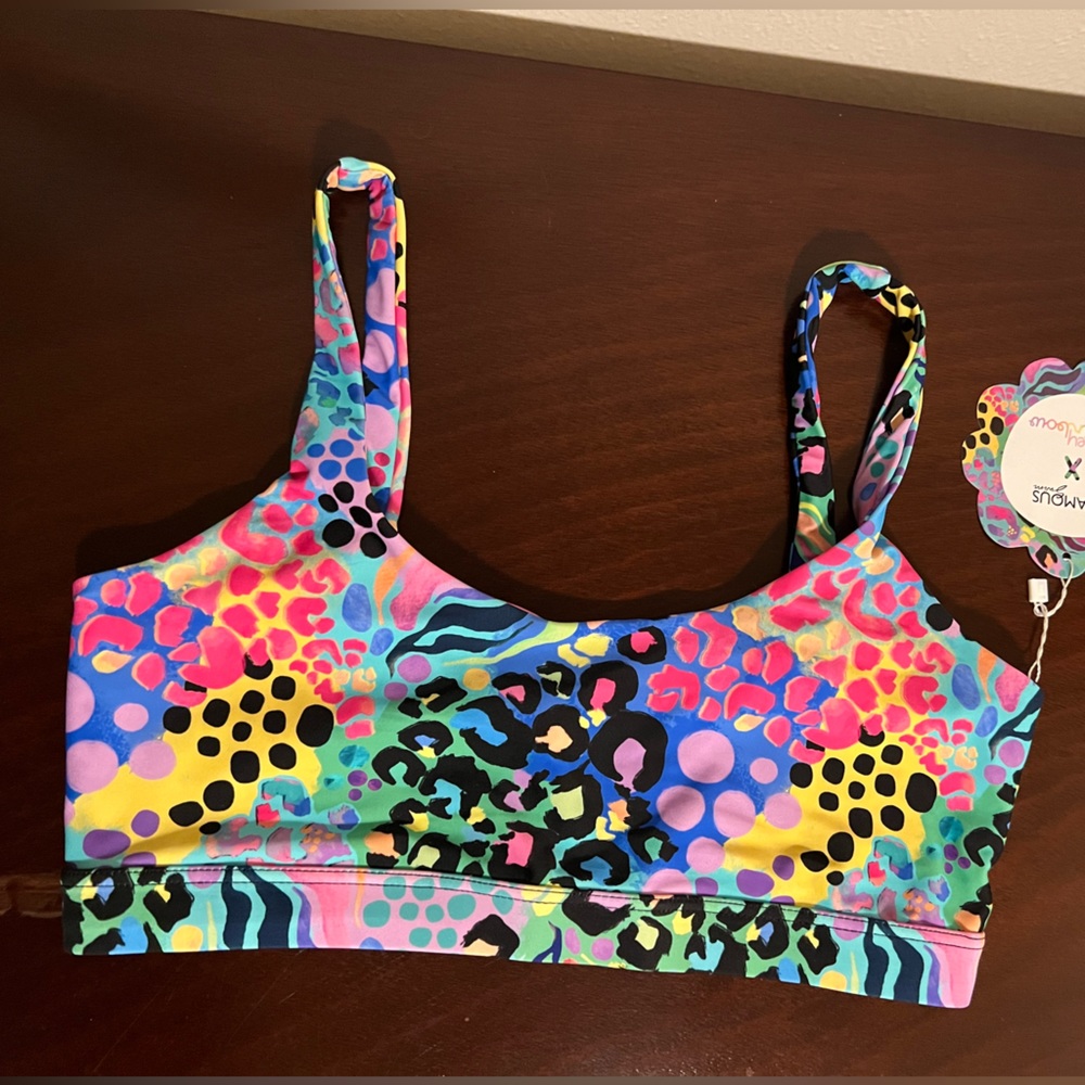 NWT - Infamous Swim Gia Bikini Top - XL